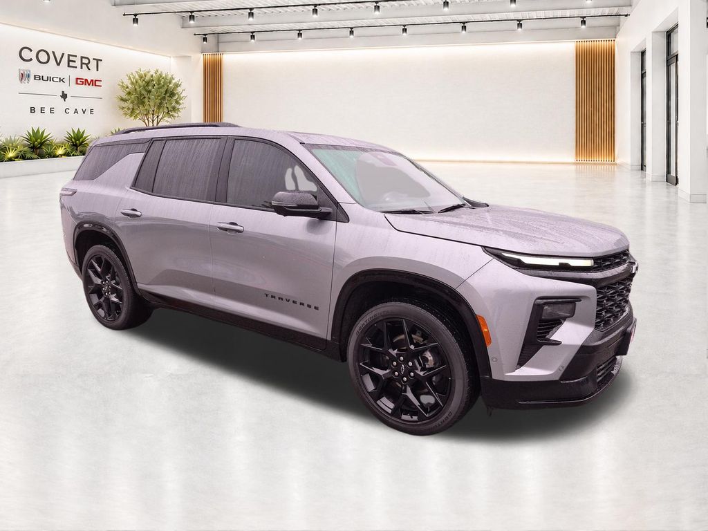 Sterling Gray Metallic 2024 Chevrolet Traverse SUV / Crossover Four-Wheel Drive 8-Speed Automatic
