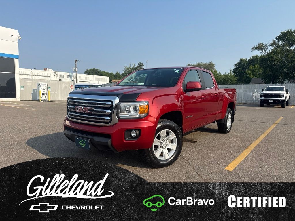 Copper Red Metallic 2016 GMC Canyon Pickup Truck Four-Wheel Drive 6-Speed Automatic