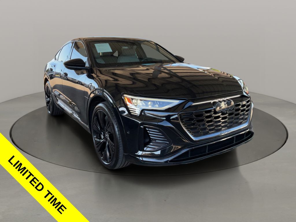 Mythos Black Metallic 2024 Audi Q8 e-tron Sportback Sedan All-Wheel Drive Automatic