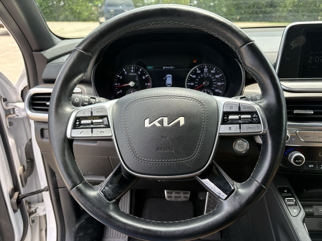 2022 Kia Telluride SX White at Joe Myers Mazda Kia