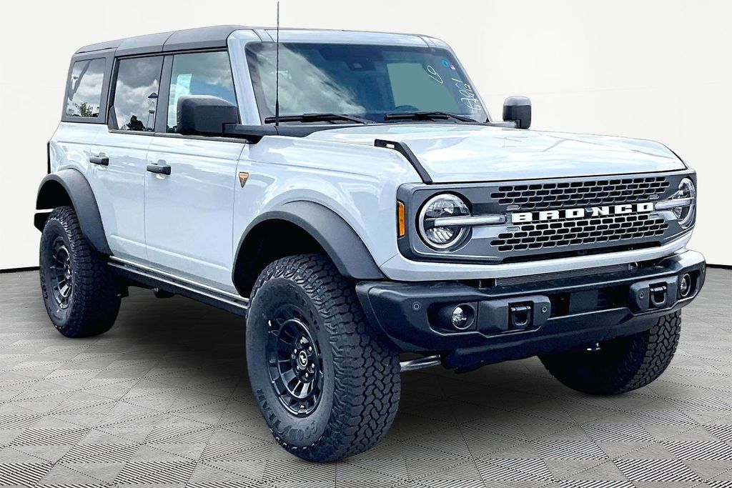 Gray 2026 Ford Bronco Badlands 4-Door 4WD SUV / Crossover Four-Wheel Drive Automatic