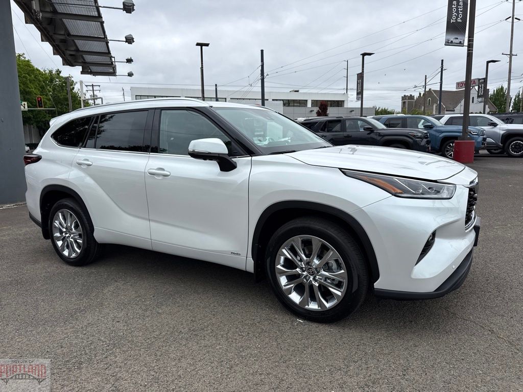 Wind Chill Prl 2026 Toyota Highlander Hybrid Limited AWD SUV / Crossover All-Wheel Drive Continuously Variable Transmission