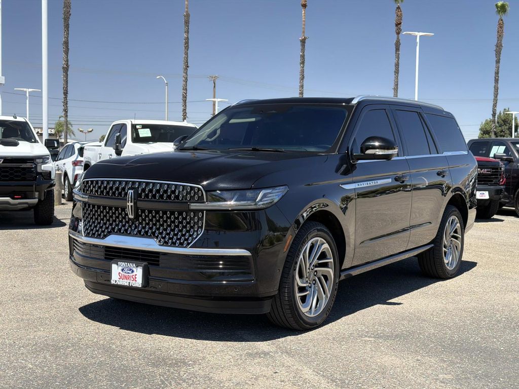 Black Metallic 2025 Lincoln Navigator SUV / Crossover Four-Wheel Drive Automatic