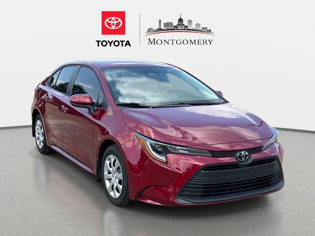 Red (Ruby Flare Pearl) 2026 Toyota Corolla Sedan Front-Wheel Drive Continuously Variable Transmission