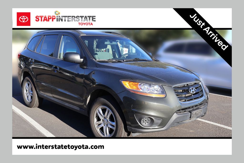 Black / Forest Green 2010 Hyundai Santa Fe SUV / Crossover Front-Wheel Drive 6-Speed Manual