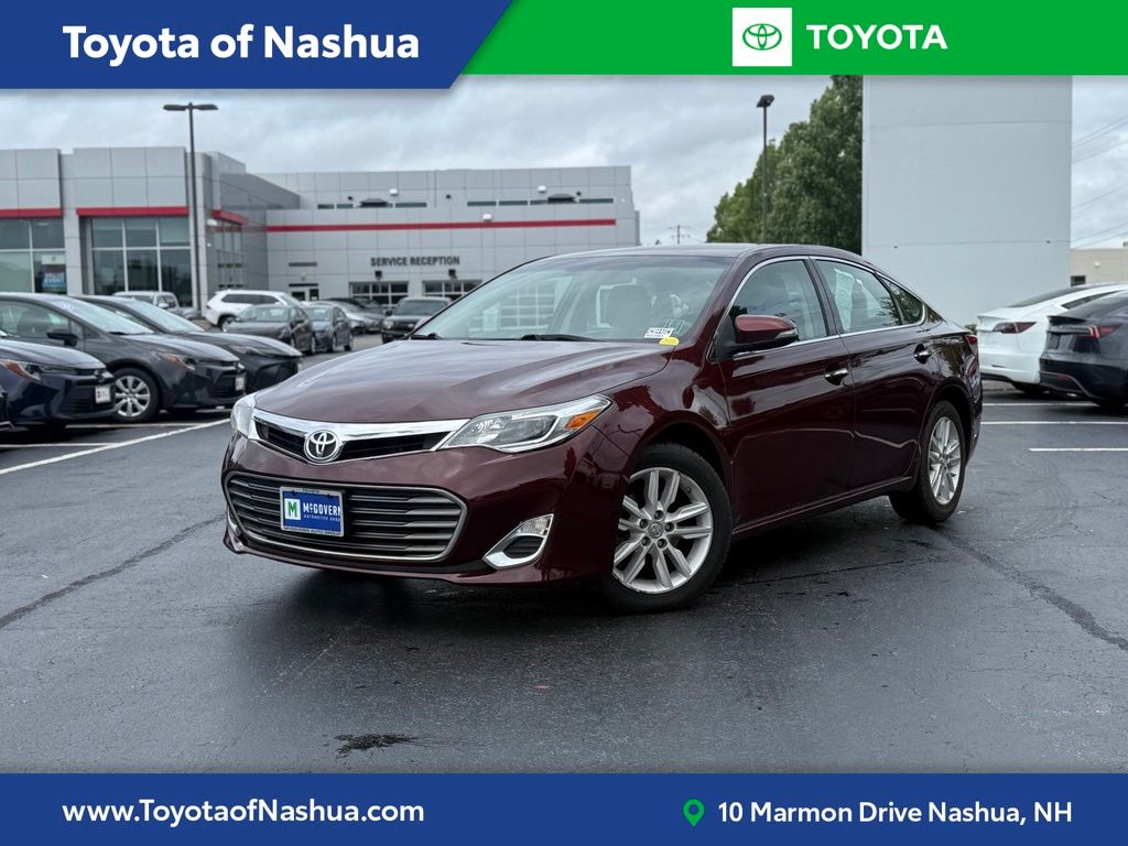 Ooh La La Rouge Mica 2015 Toyota Avalon Sedan Front-Wheel Drive 6-Speed Automatic