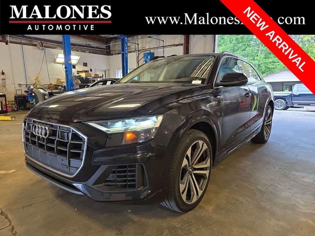 Orca Black Metallic 2019 Audi Q8 SUV / Crossover All-Wheel Drive 8-Speed Automatic