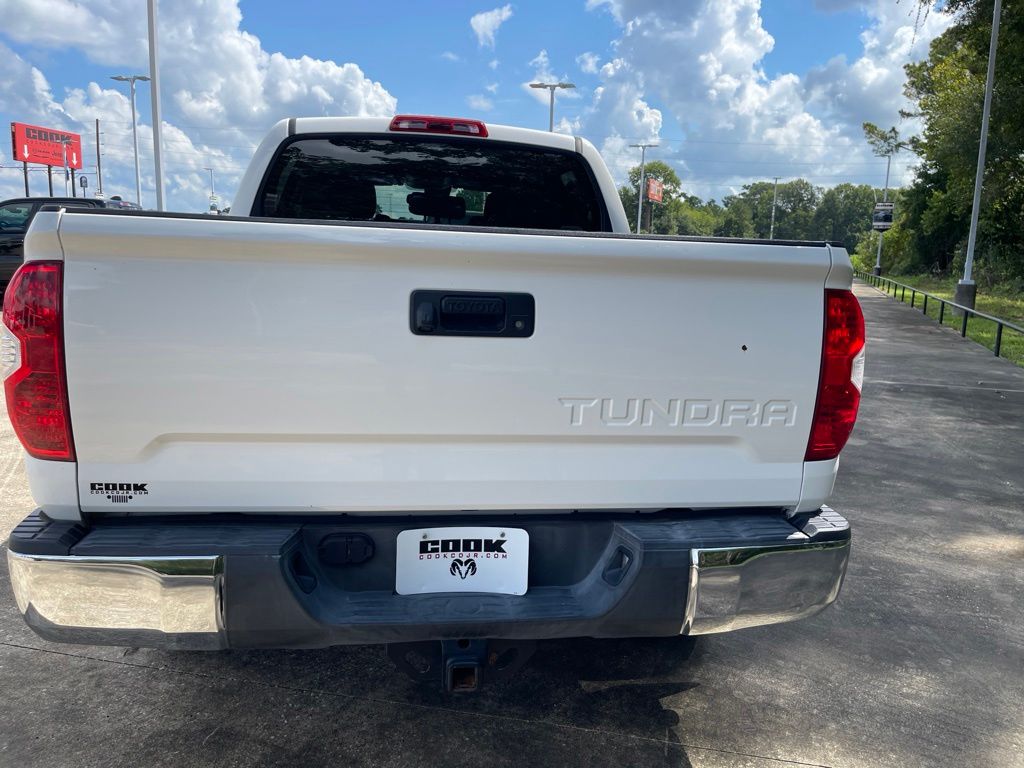 2019 Toyota Tundra SR5 White at Texan Dodge Chrysler Jeep Ram