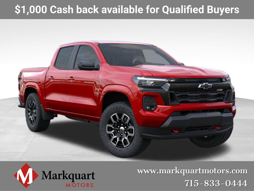 Radiant Red Tintcoat 2026 Chevrolet Colorado Pickup Truck Four-Wheel Drive 8-Speed Automatic