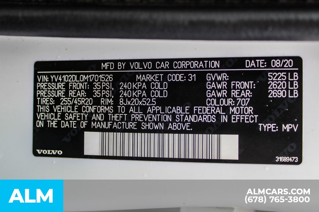 2021 Volvo XC60 T5 Inscription photo 37