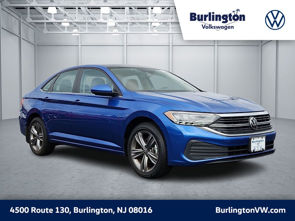 Rising Blue Metallic 2023 Volkswagen Jetta Sedan Front-Wheel Drive 8-Speed Automatic