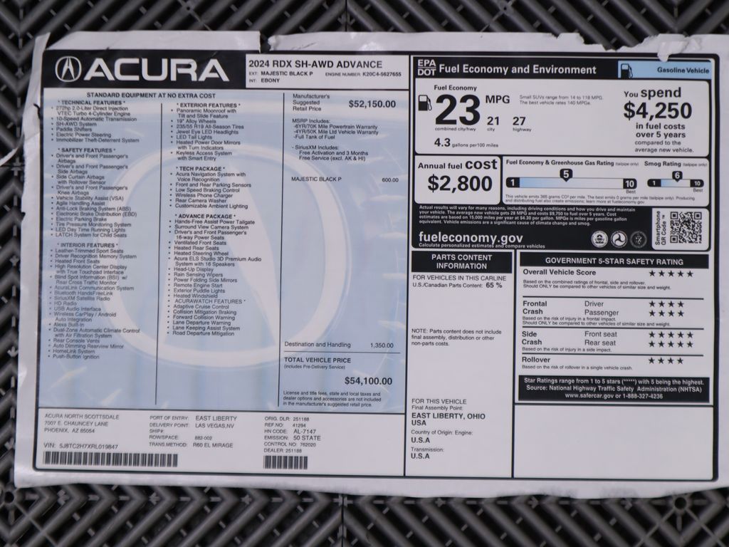 2024 Acura RDX Advance 10