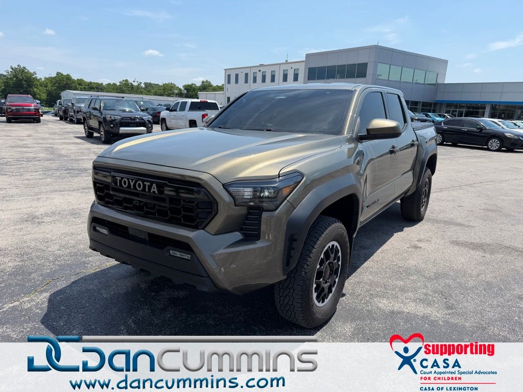 Bronze 2024 Toyota Tacoma TRD Off-Road Double Cab 4WD Pickup Truck Four-Wheel Drive 8-Speed Automatic