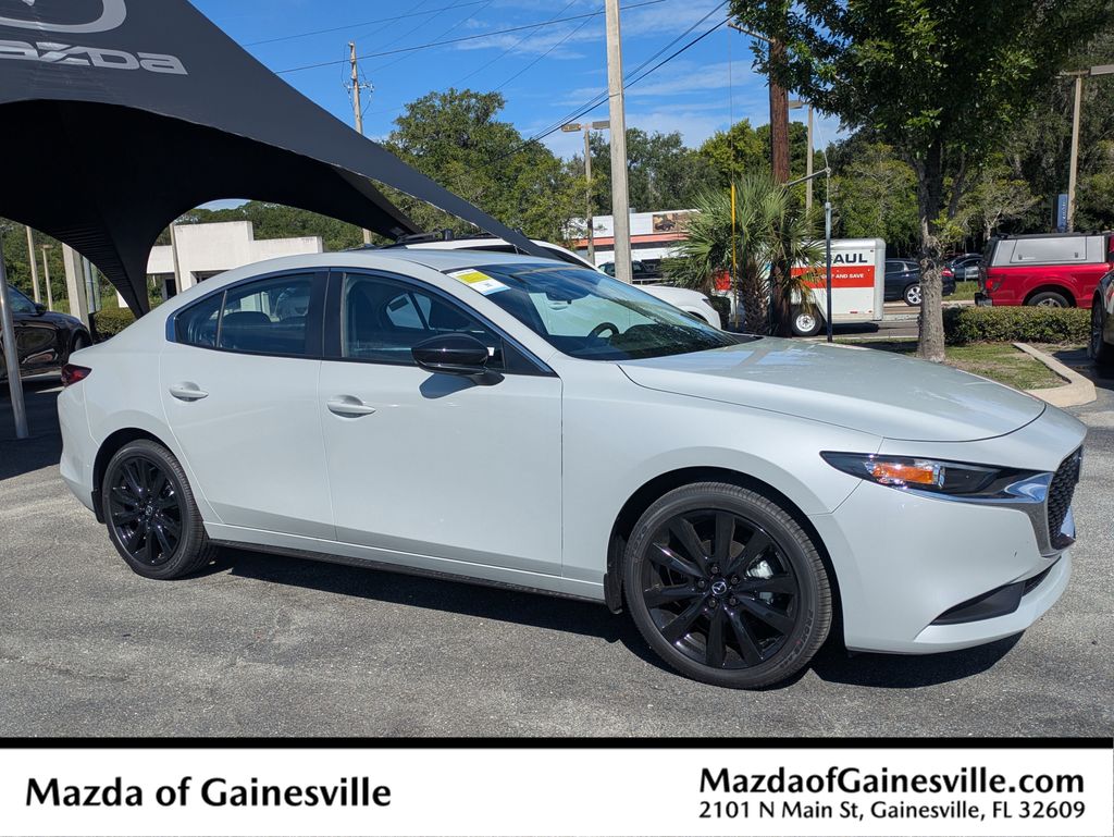 Ceramic White 2026 Mazda MAZDA3 Sedan Front-Wheel Drive 6-Speed Automatic
