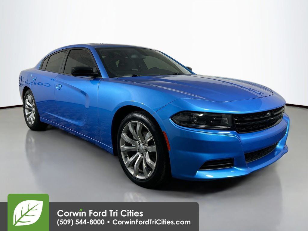 B5 Blue Pearlcoat 2023 Dodge Charger SXT RWD Sedan Rear-Wheel Drive 8-Speed Automatic