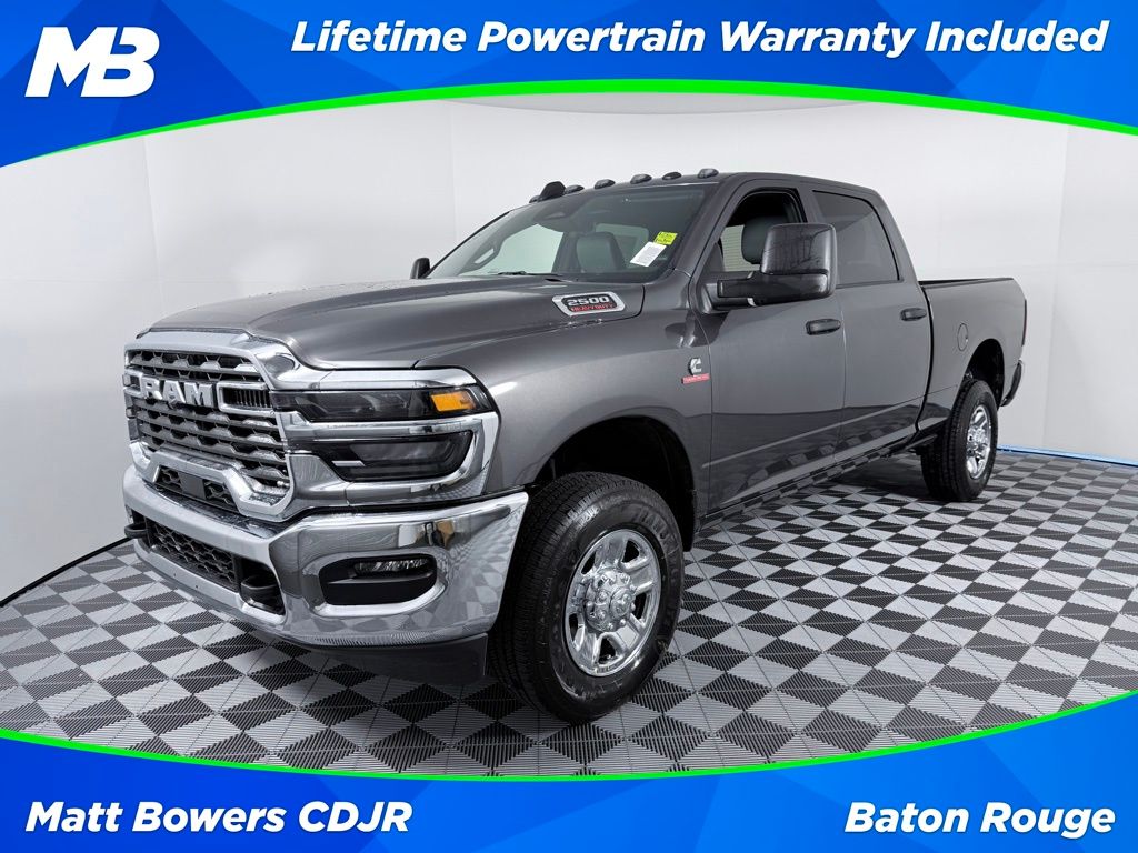 Gray (Granite Crystal Metallic Clearcoat) 2026 RAM 2500 Pickup Truck Four-Wheel Drive 8-Speed Automatic