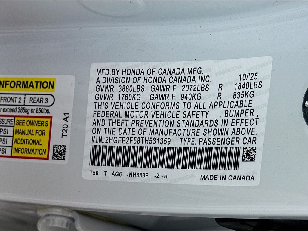 Thumbnail: 2026 Honda Civic - 22