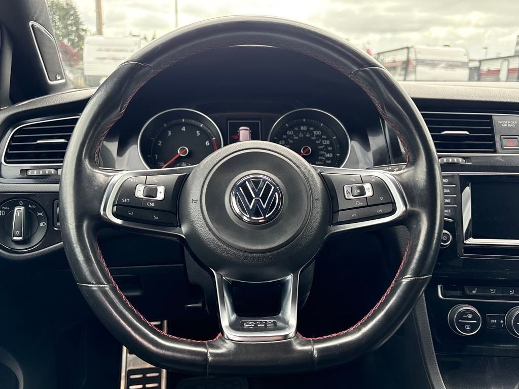 2015 Deep Black Pearl Volkswagen Golf GTI Autobahn FWD Hatchback