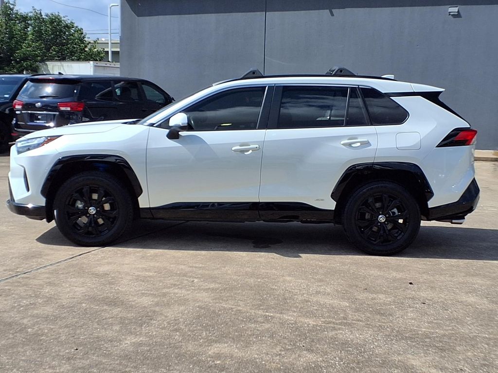 2022 Toyota RAV4 Hybrid SE White at Toyota of Victoria