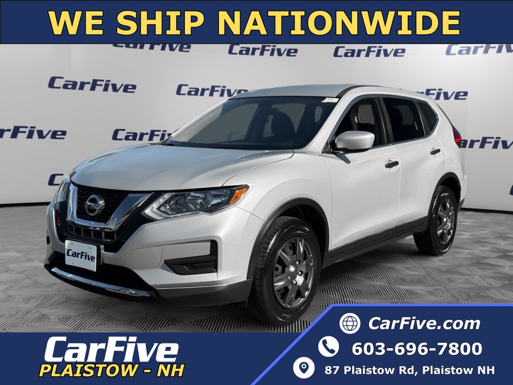Brilliant Silver 2017 Nissan Rogue S AWD SUV / Crossover All-Wheel Drive Continuously Variable Transmission