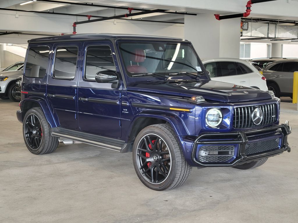 MANUFAKTUR Mystic Blue Metallic 2022 Mercedes-Benz G-Class AMG G 63 4MATIC SUV / Crossover All-Wheel Drive 9-Speed Automatic