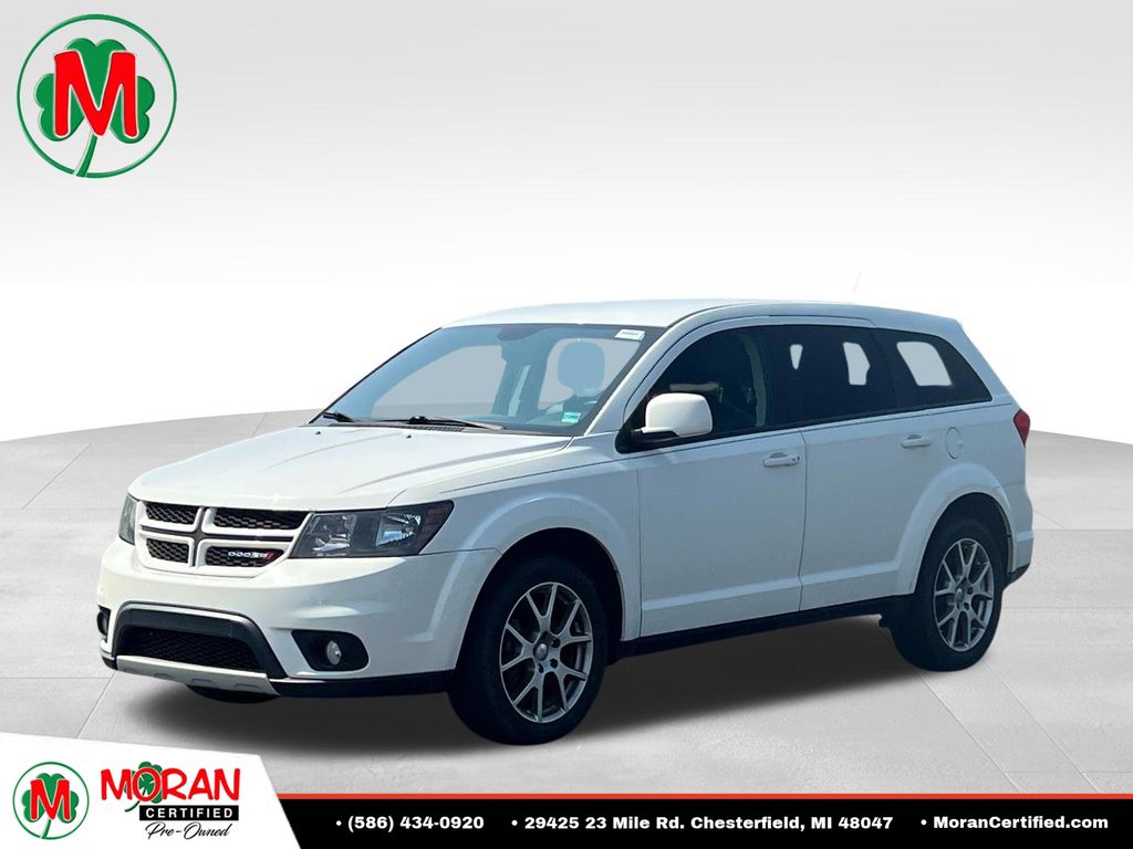 White 2015 Dodge Journey SUV / Crossover All-Wheel Drive 6-Speed Automatic