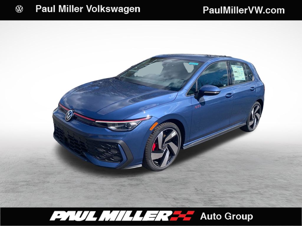 Slate Blue Metallic 2026 Volkswagen Golf GTI S FWD Hatchback Front-Wheel Drive 7-Speed Dual Clutch