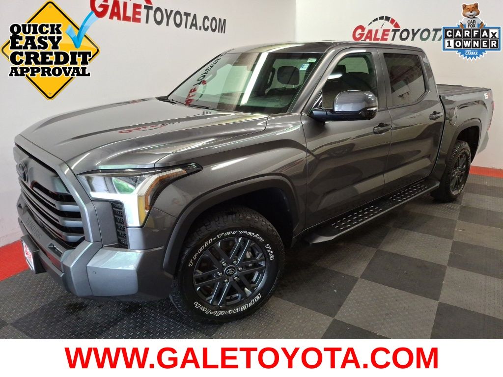 Magnetic Gray Metallic 2025 Toyota Tundra Pickup Truck Four-Wheel Drive Automatic