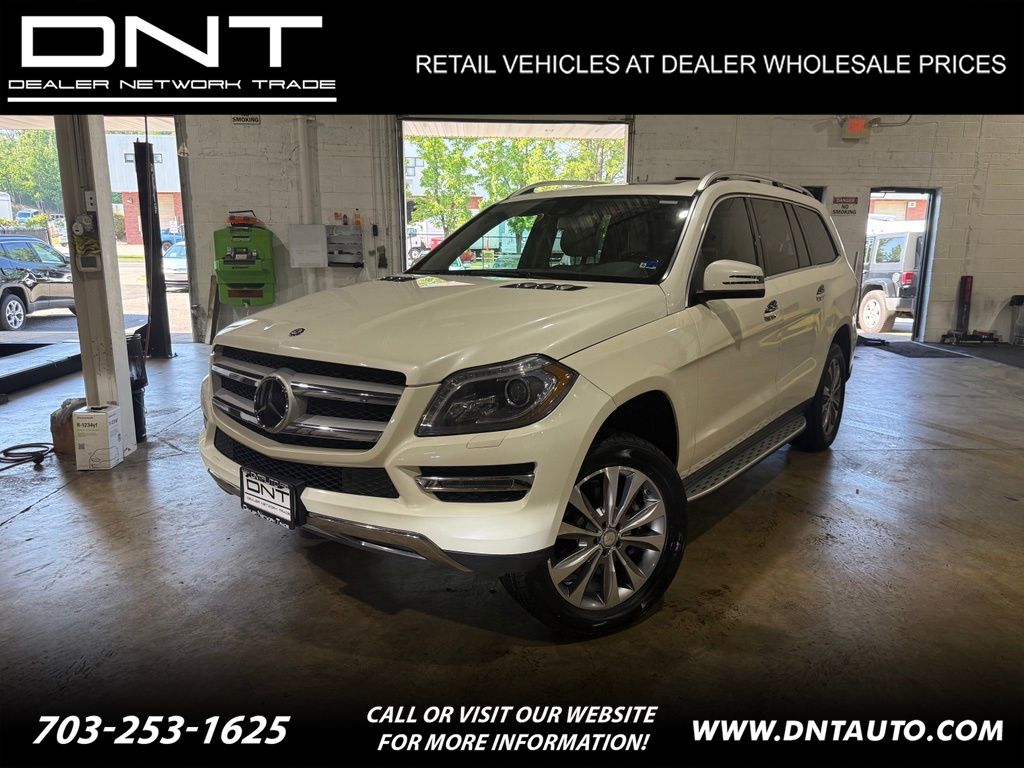 White 2015 Mercedes-Benz GL-Class GL 350 BlueTEC 4MATIC SUV / Crossover All-Wheel Drive 7-Speed Automatic