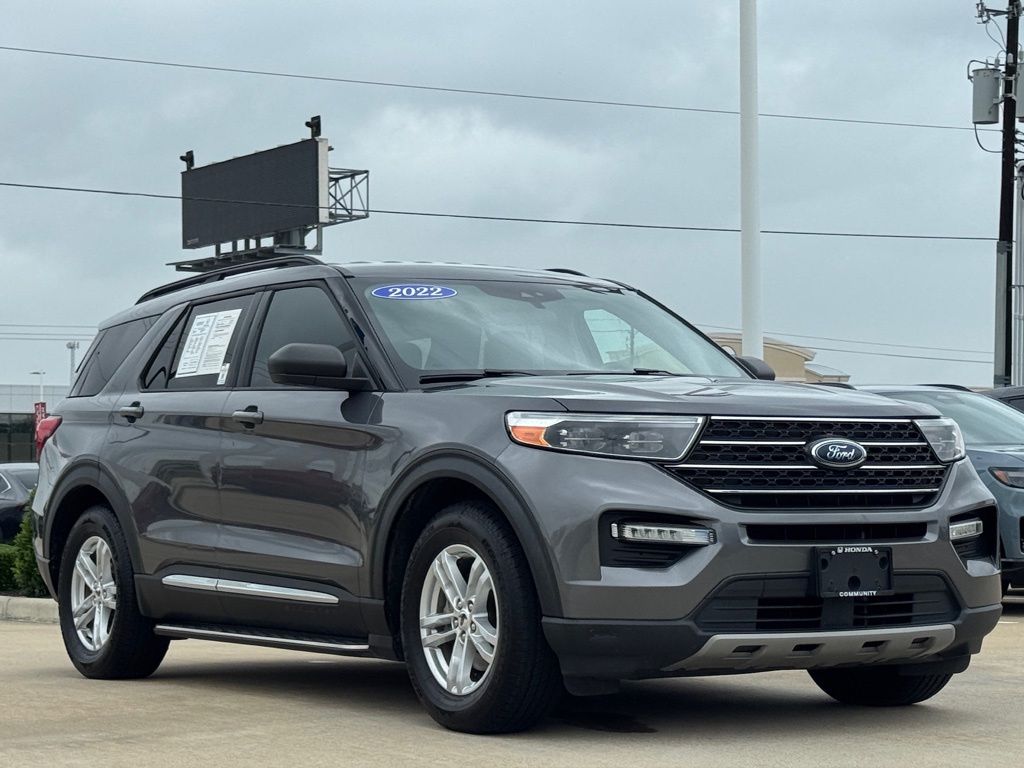 2022 Ford Explorer XLT Gray at EAG Ford Navasota