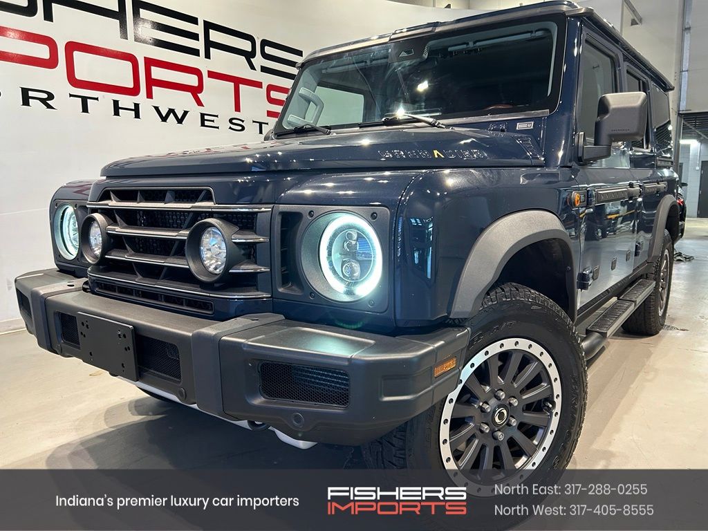 Blue 2024 Ineos Grenadier SUV / Crossover Four-Wheel Drive 8-Speed Automatic