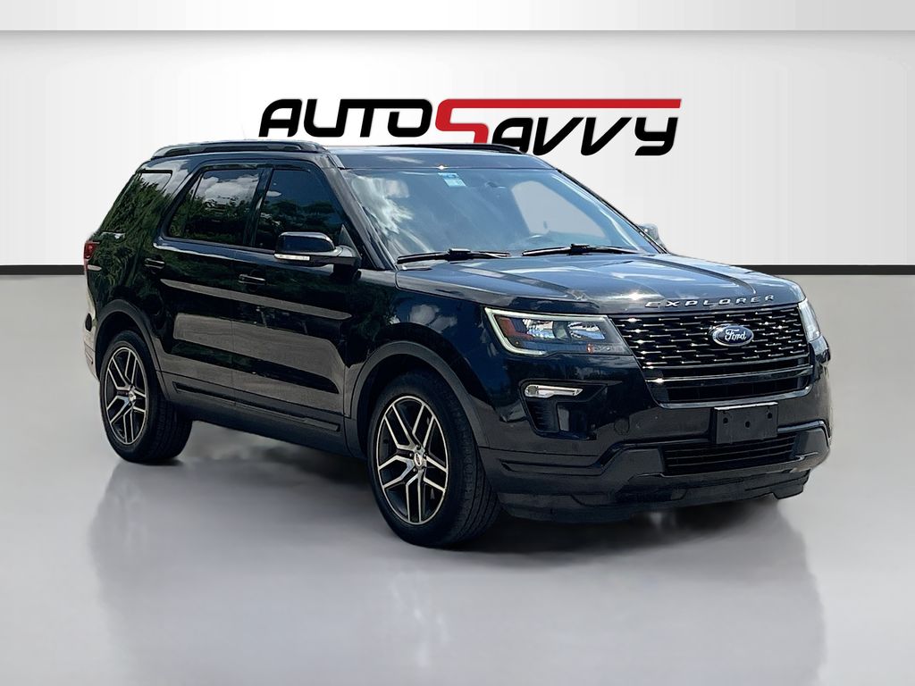 2019 Ford Explorer Sport Black at Autostrade