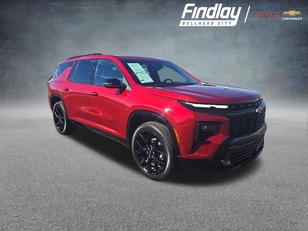 Radiant Red Tintcoat 2025 Chevrolet Traverse SUV / Crossover Four-Wheel Drive 8-Speed Automatic