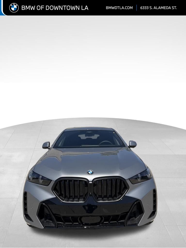 Gray (Skyscraper Grey Metallic) 2026 BMW X6 xDrive40i SUV / Crossover All-Wheel Drive 8-Speed Automatic