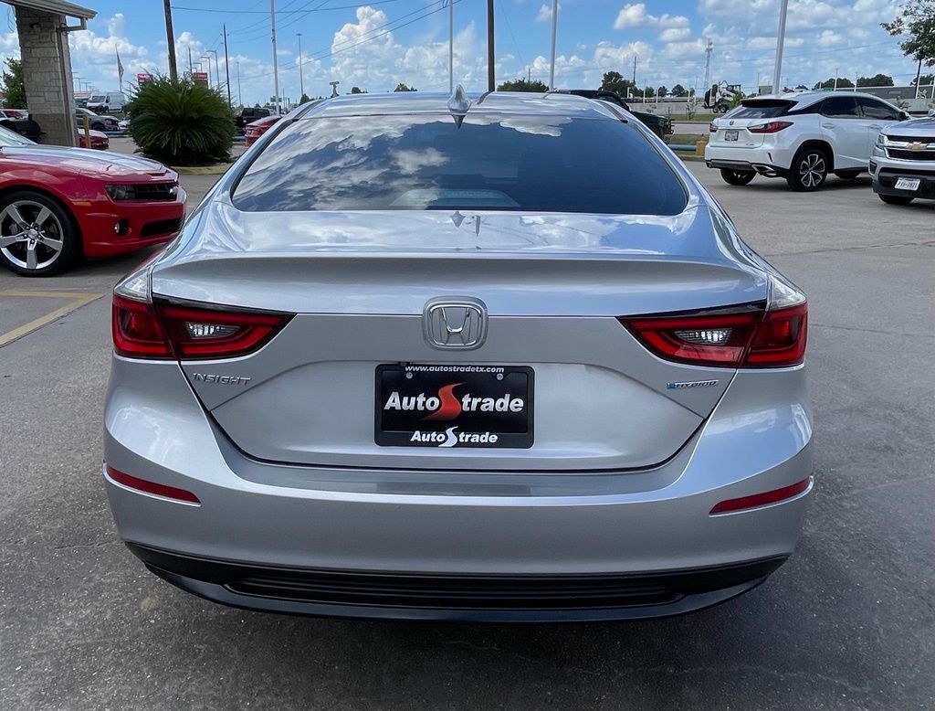 2019 Honda Insight EX Silver at South Houston Nissan