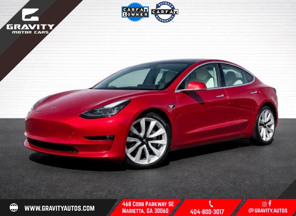 2020 Tesla Model 3 Long Range AWD