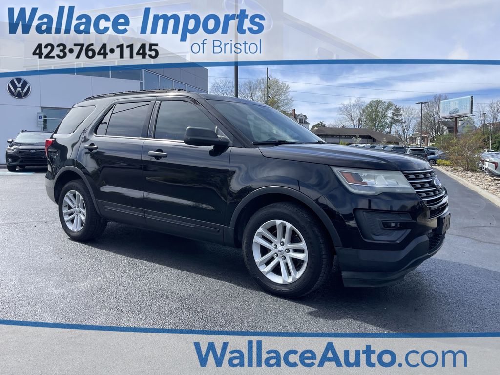 Shadow Black 2017 Ford Explorer Base SUV / Crossover Front-Wheel Drive 6-Speed Automatic