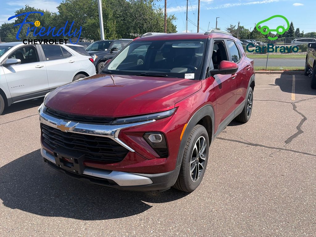 Red (Crimson Metallic) 2025 Chevrolet Trailblazer SUV / Crossover Four-Wheel Drive 9-Speed Automatic