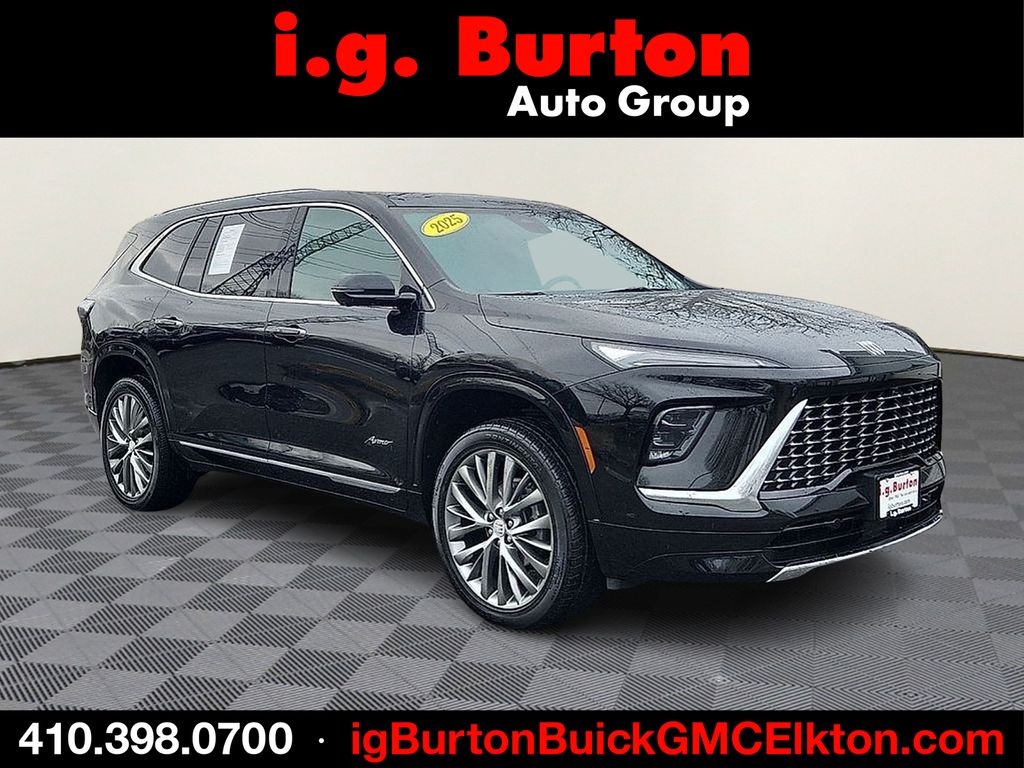 Black (Ebony Twilight Metallic) 2025 Buick Enclave SUV / Crossover Four-Wheel Drive 8-Speed Automatic