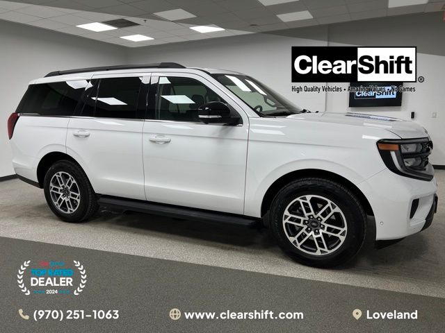 Oxford White 2025 Ford Expedition Active 4WD SUV / Crossover Four-Wheel Drive 10-Speed Automatic