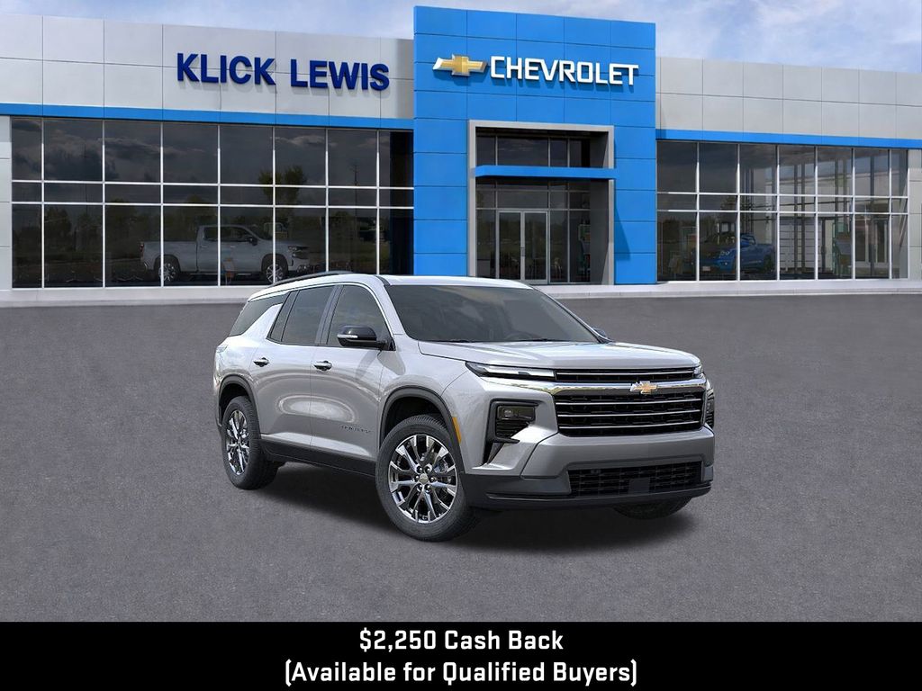 2026 Chevrolet Traverse LT Gray at Klick Lewis Buick Chevrolet