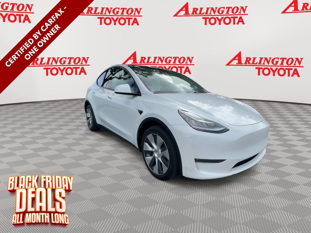 Used 2023 Tesla Model Y Long Range with VIN 7SAYGDEE0PF605368 for sale in Jacksonville, FL