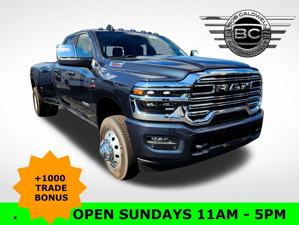 Forged Blue Metallic 2026 RAM 3500 Laramie Crew Cab LB DRW 4WD Pickup Truck Four-Wheel Drive 8-Speed Automatic