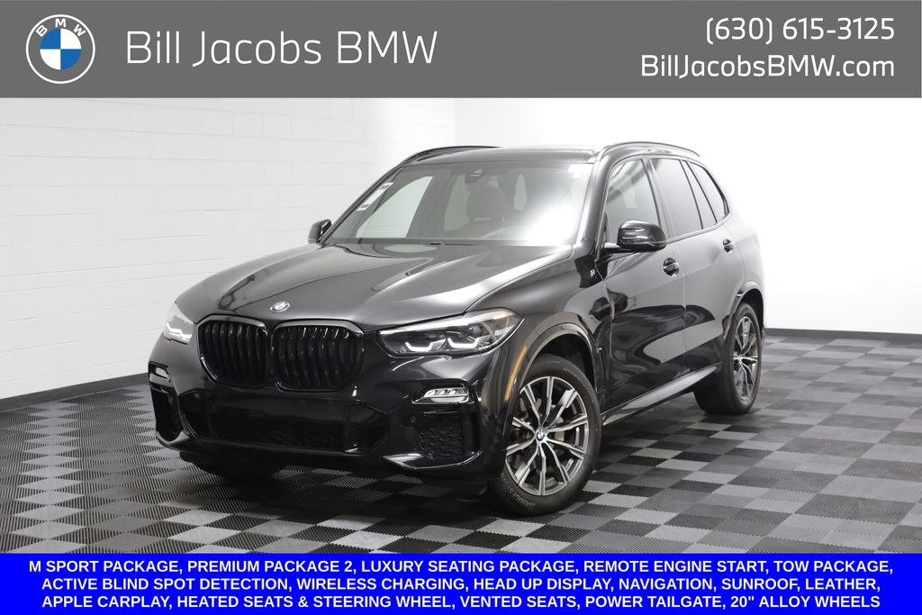 Black Sapphire Metallic 2021 BMW X5 SUV / Crossover All-Wheel Drive Automatic