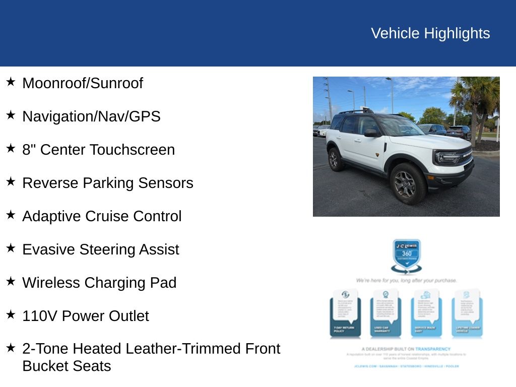 2024 Ford Bronco Sport Badlands