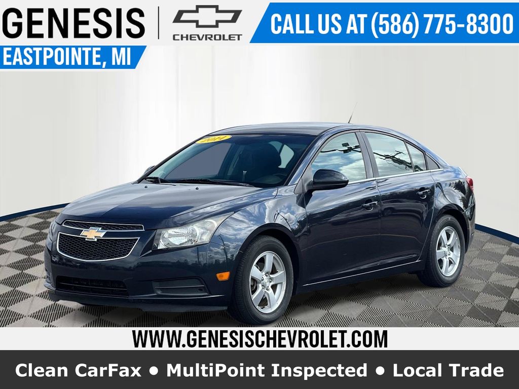 Blue Ray Metallic 2014 Chevrolet Cruze 1LT Sedan FWD Sedan Front-Wheel Drive 6-Speed Automatic Overdrive