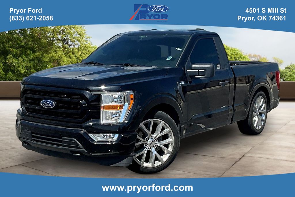 Black Metallic 2021 Ford F-150 XL 4WD Pickup Truck Four-Wheel Drive Automatic