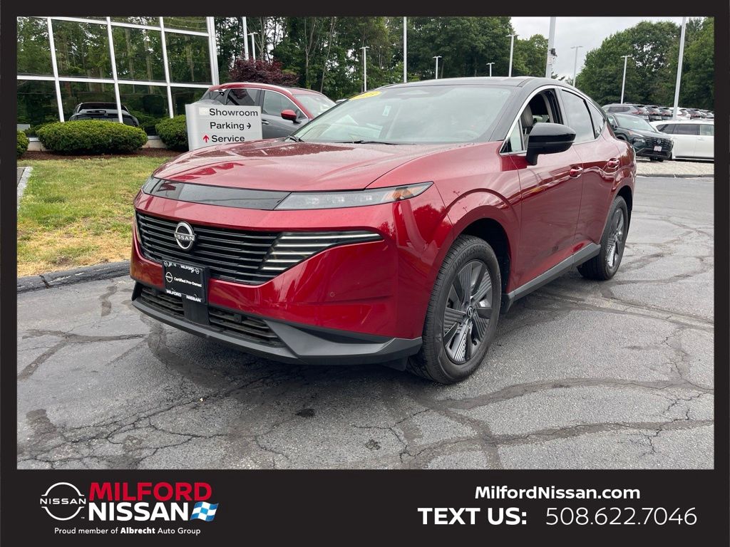 Red (Scarlet Ember Tintcoat/Super Black) 2025 Nissan Murano SUV / Crossover All-Wheel Drive 9-Speed Automatic
