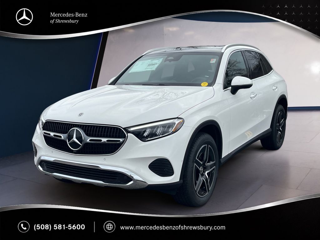Polar White 2026 Mercedes-Benz GLC SUV / Crossover All-Wheel Drive 9-Speed Automatic