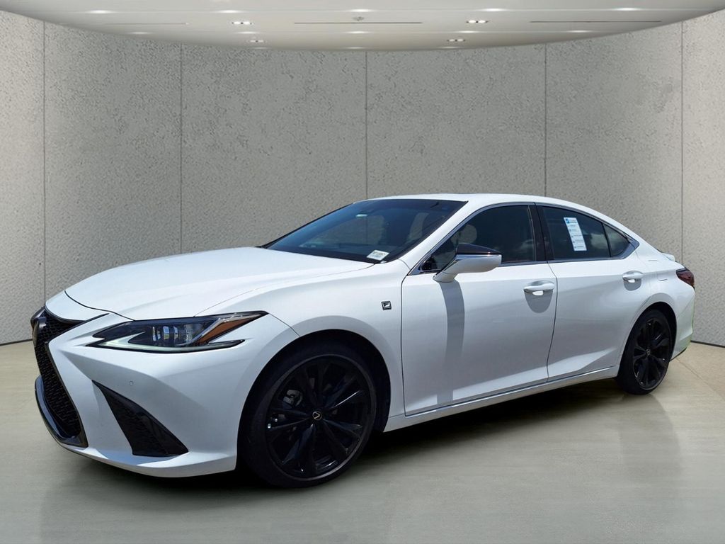Ultra White 2023 Lexus ES Sedan 8-Speed Automatic
